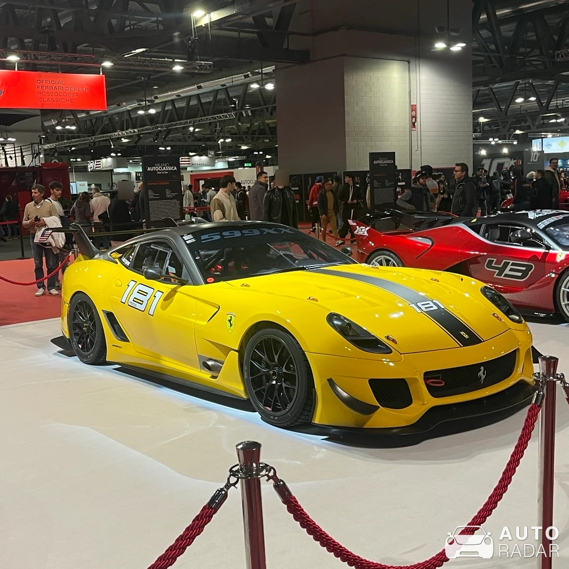 Ferrari 599 XX spotted in Rho