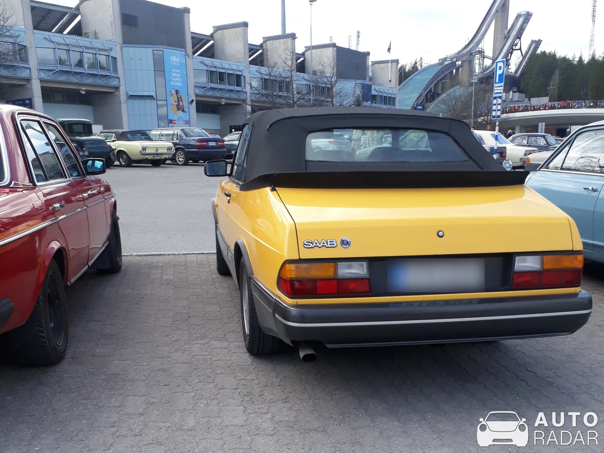 Saab 900 Cabriolet spotted in Lahti