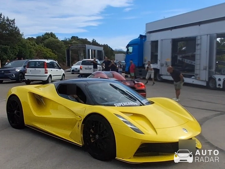 Lotus Evija spotted in Alghero