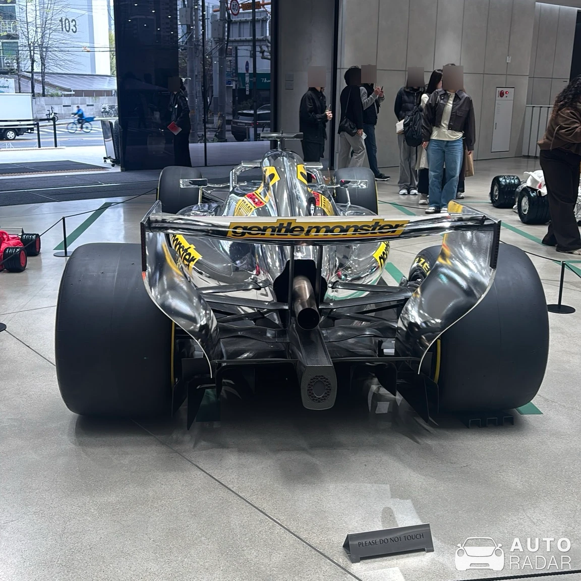 Pirelli 2026 F1 Showcar spotted