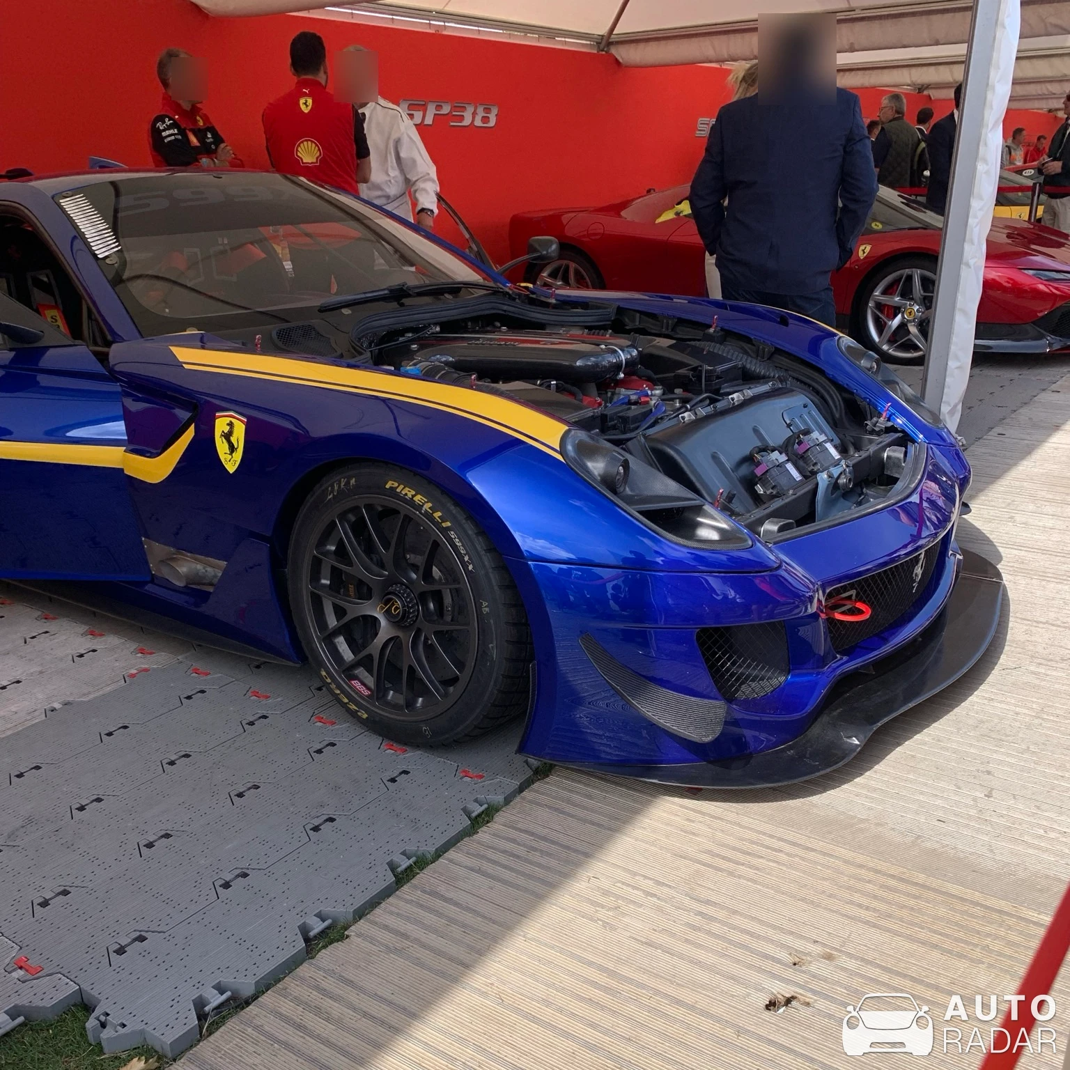 Ferrari 599 XX spotted in Chichester