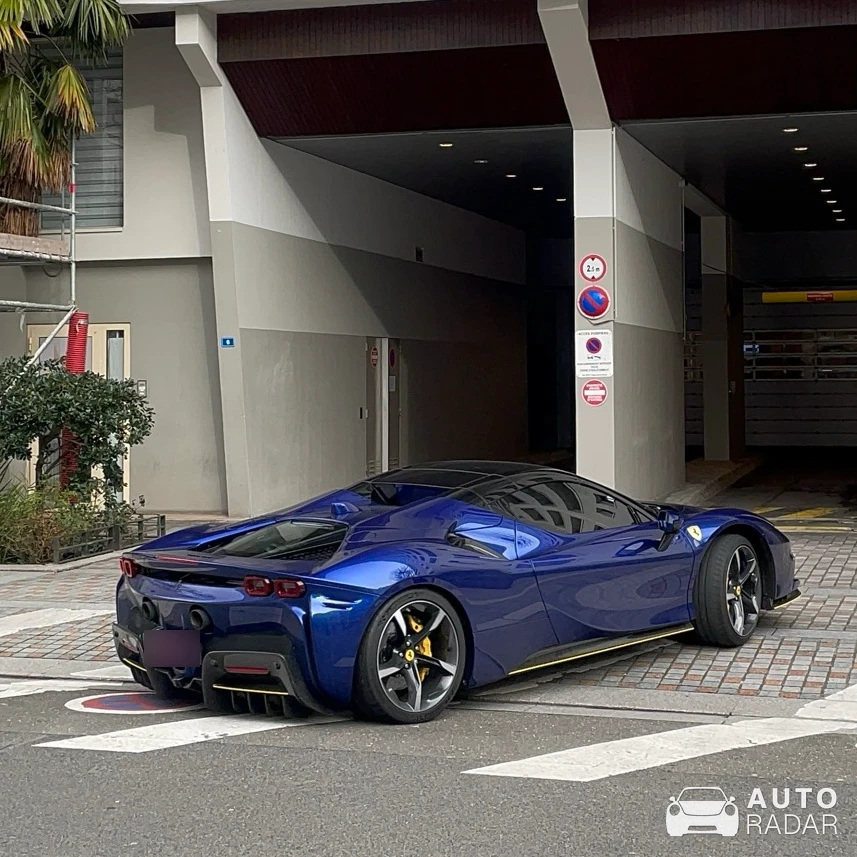 Ferrari SF90 Stradale spotted in Levallois-Perret, France