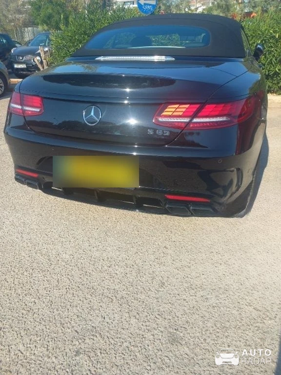 Mercedes-AMG S 63 Convertible A217 spotted in Voula, Greece