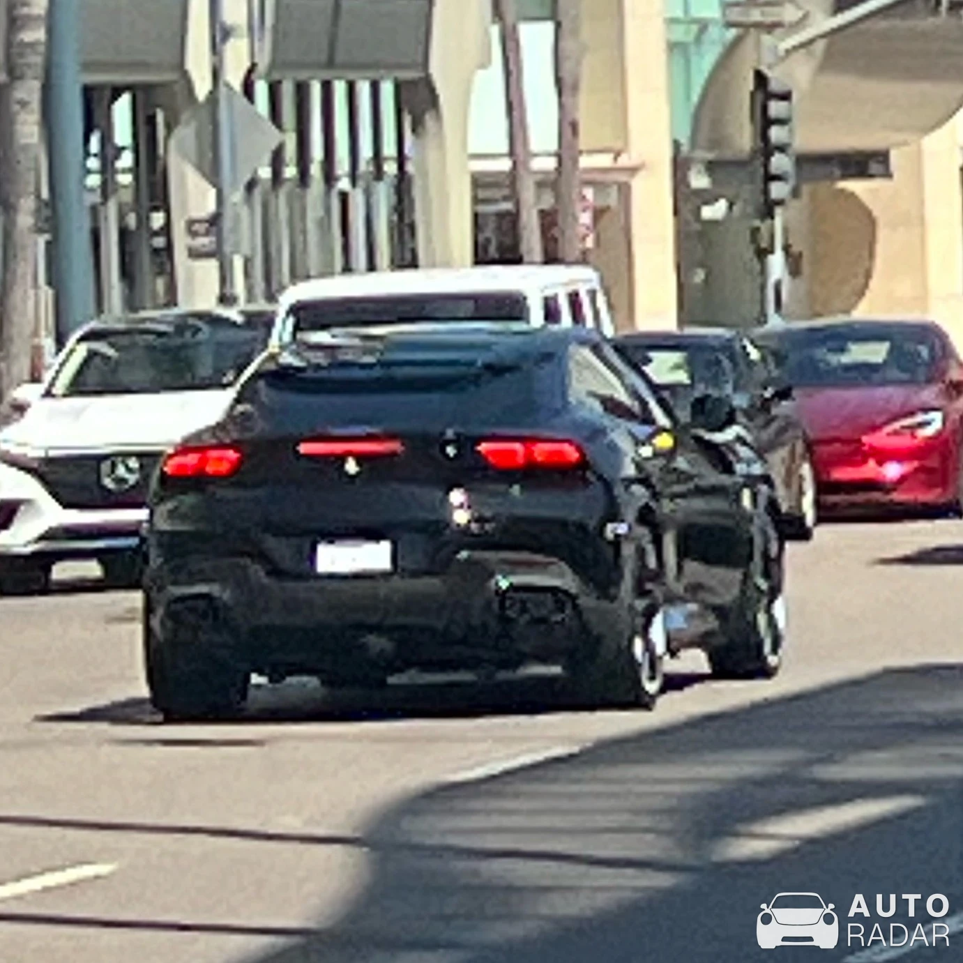 Ferrari Purosangue spotted in Beverly Hills, United States