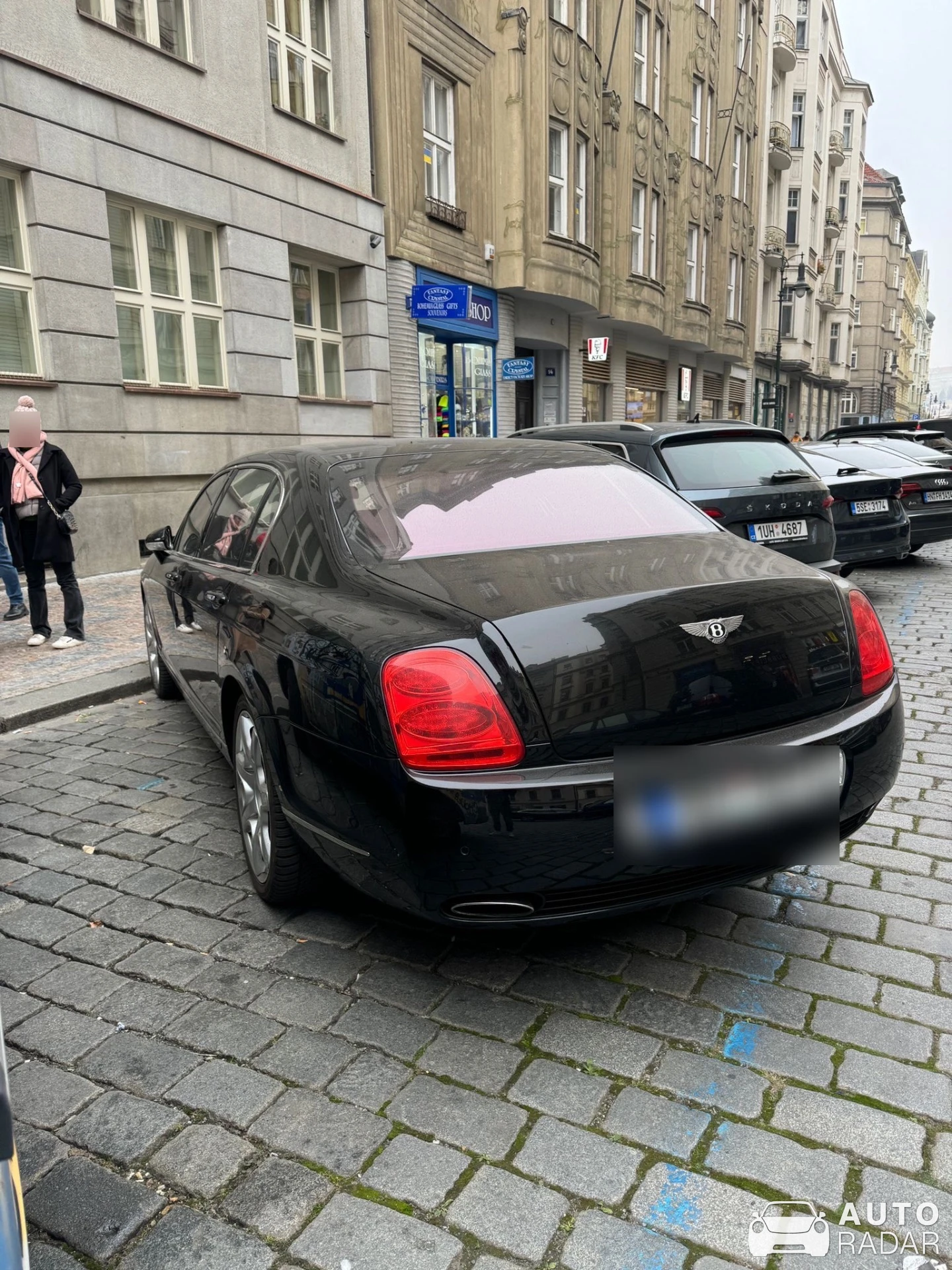 Bentley Continental Flying Spur spotted in Praha 1, Czechia