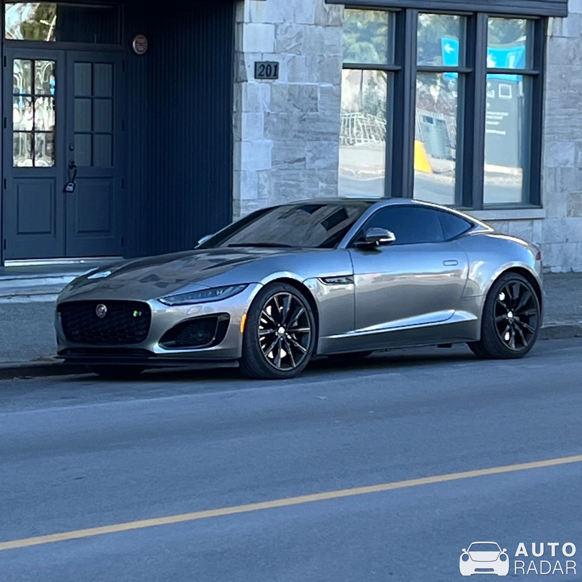 Jaguar F-Type P450 75 Convertible spotted in Brossard, Canada