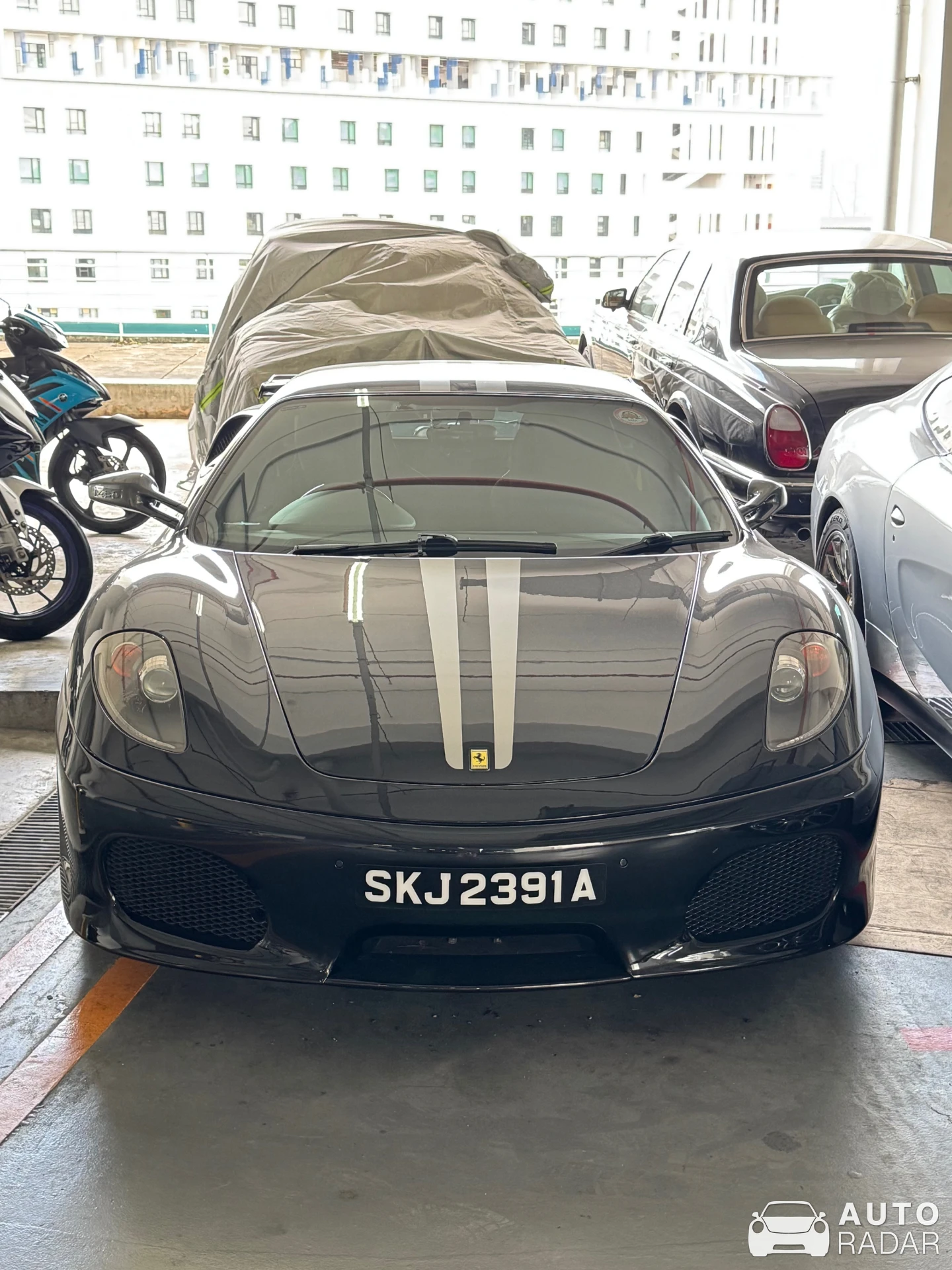 Ferrari F430 Novitec Rosso spotted in Singapore