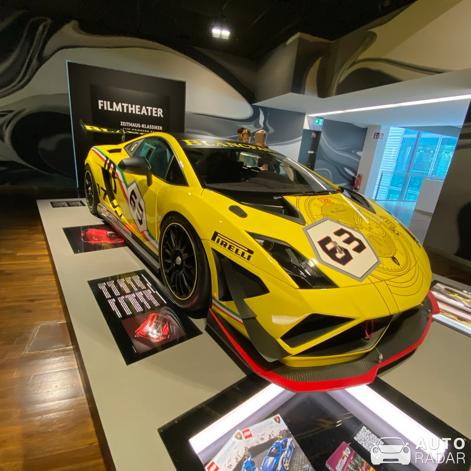 Lamborghini Reiter Engineering Gallardo GT3 FL2 spotted in Wolfsburg
