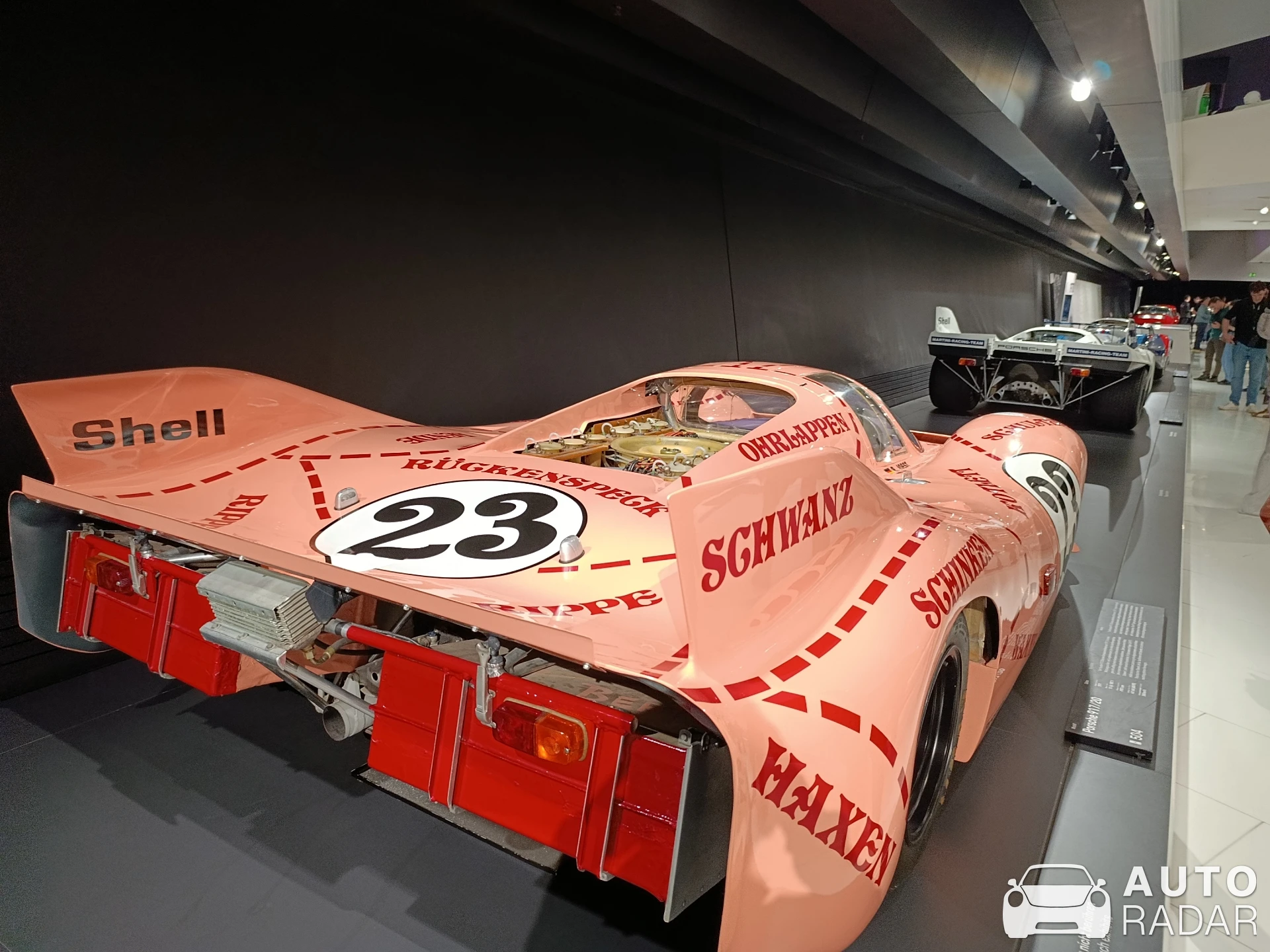 Porsche 917/20 spotted in Stuttgart