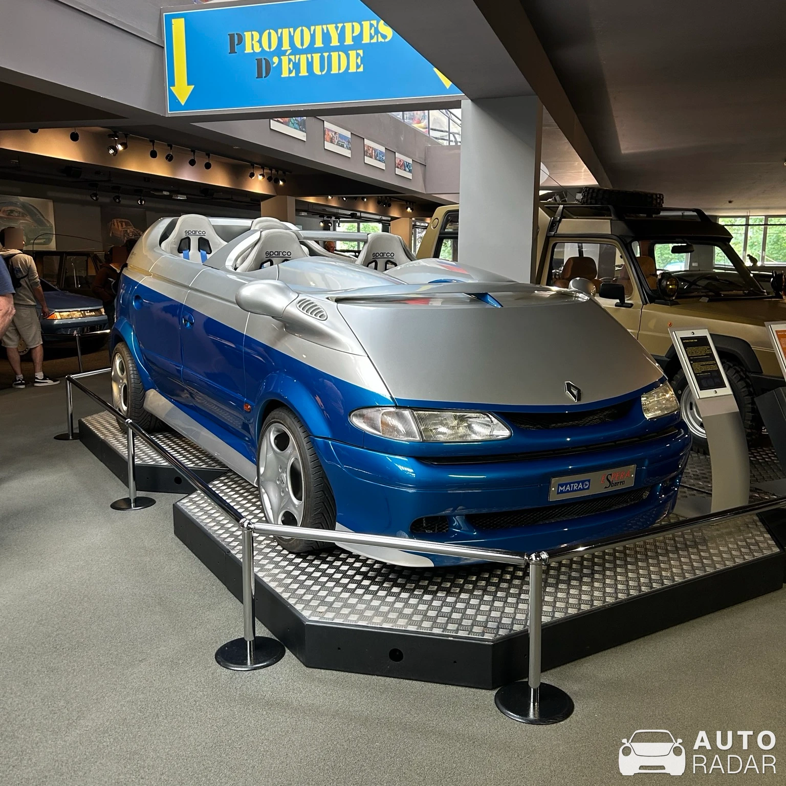 Renault Espace Spider Concept spotted in Romorantin-Lanthenay