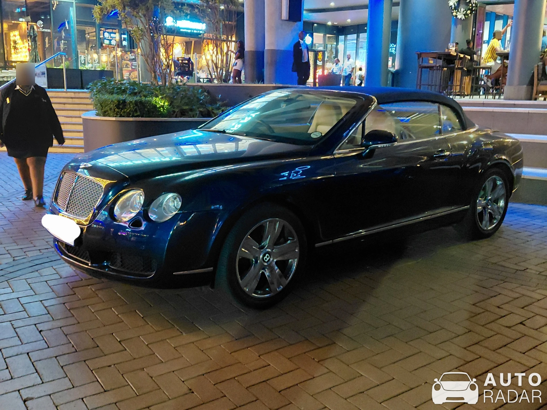 Bentley Continental GTC spotted in Umhlanga, South Africa