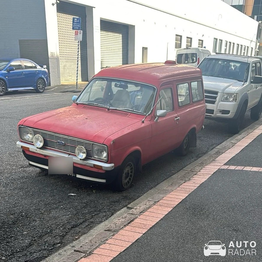 Ford Escort Van spotted in Fortitude Valley