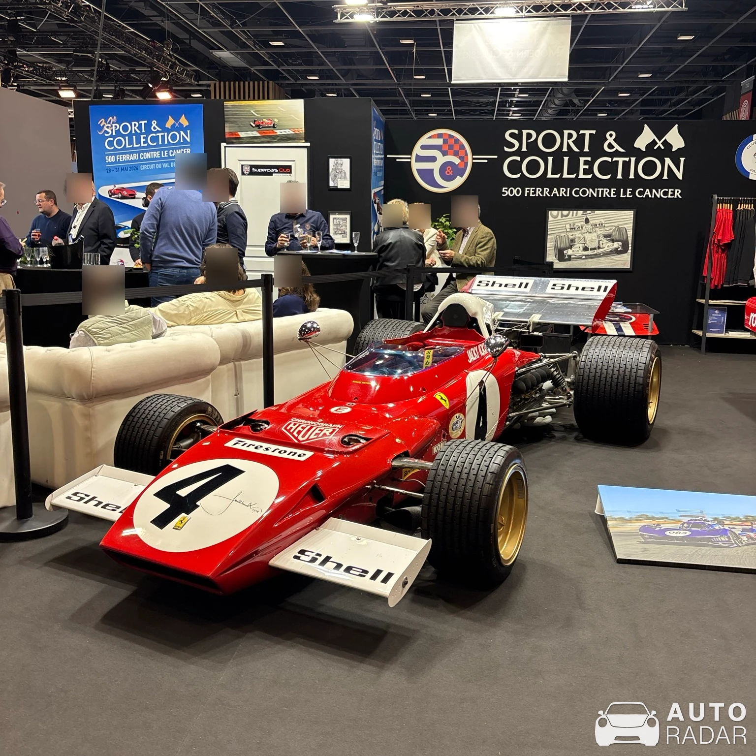 Ferrari F1 312B spotted in Vanves