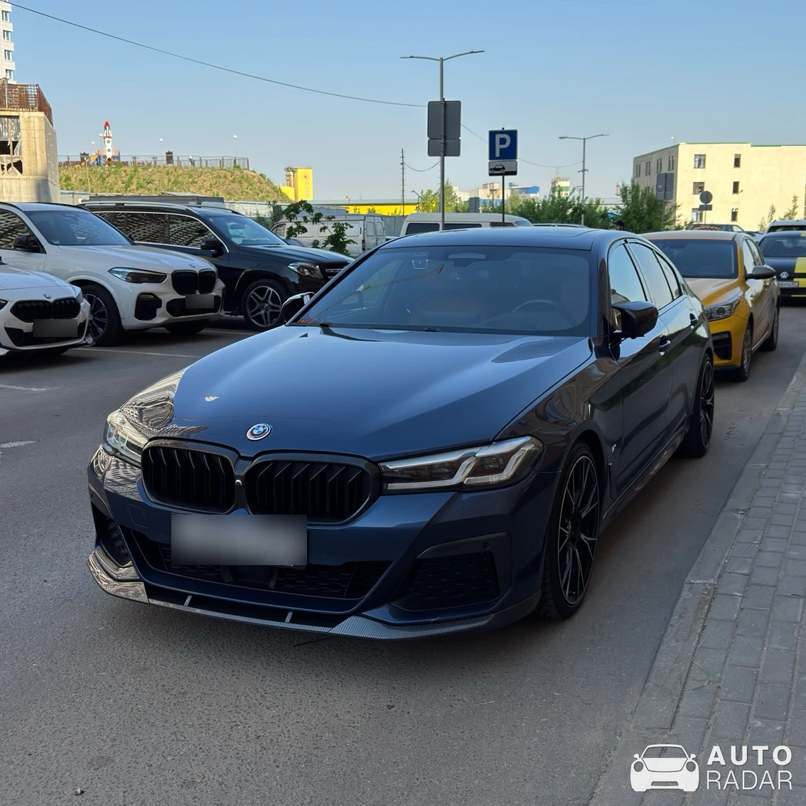 BMW 5 Series G30 LCI spotted in Котельники
