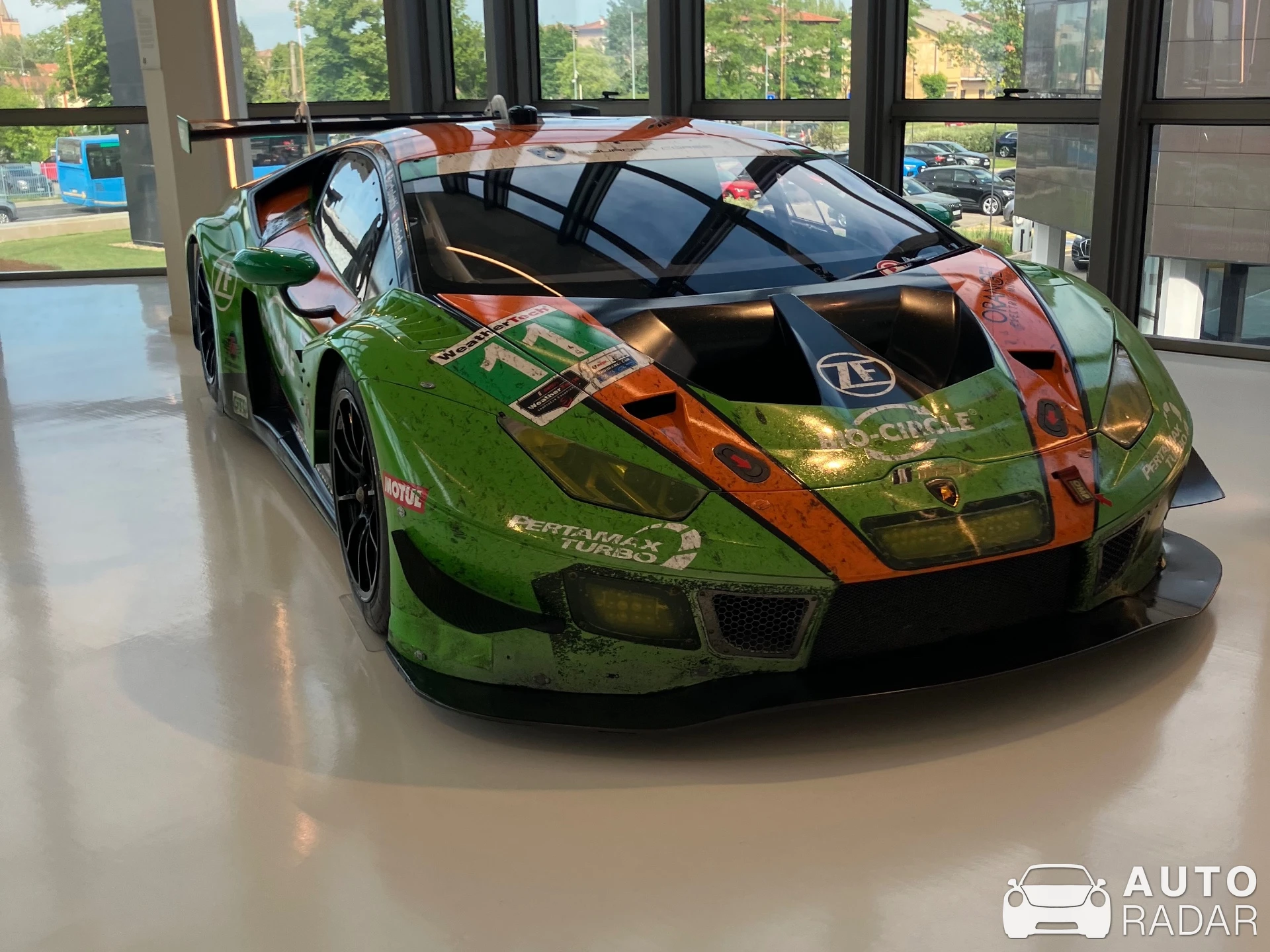 Lamborghini Huracán GT3 spotted in Sant'Agata Bolognese