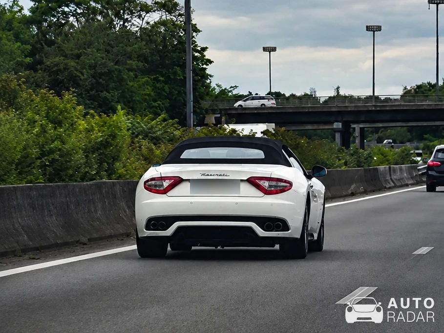 Maserati GranCabrio Sport spotted in Fresnes
