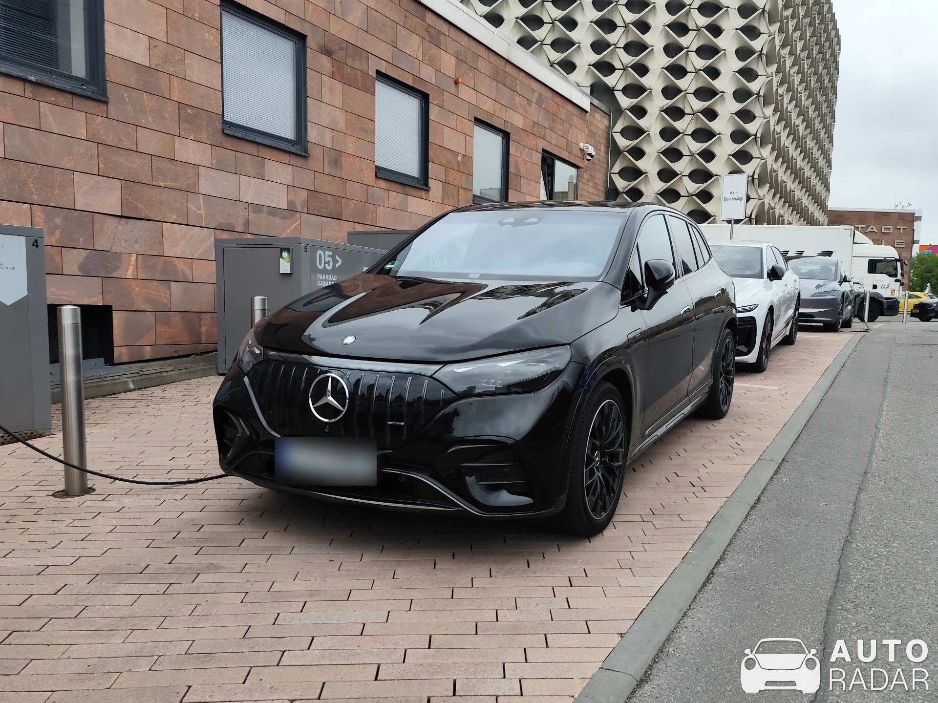 Mercedes-AMG EQE 43 spotted in Chemnitz