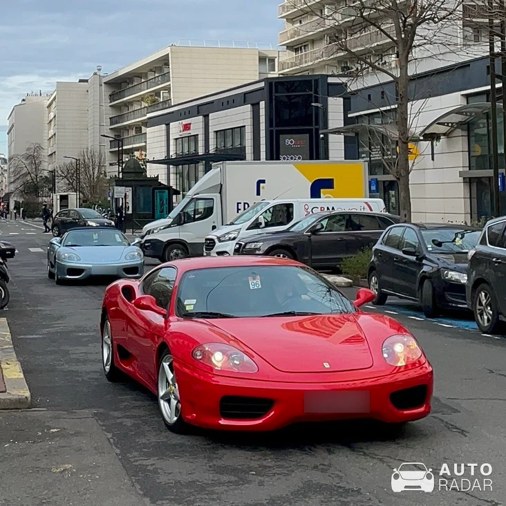 Ferrari 360 Modena spotted in Levallois-Perret, France