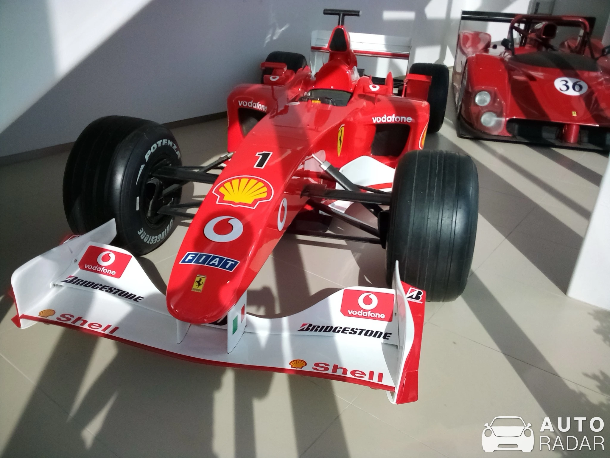 Ferrari F2001 spotted in Pensacola
