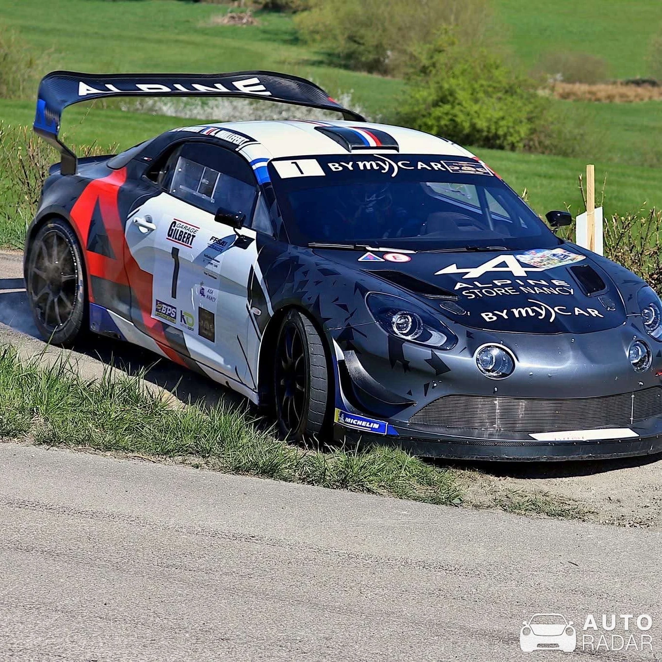 Alpine A110 GT4 spotted in Rouvres-la-Chétive