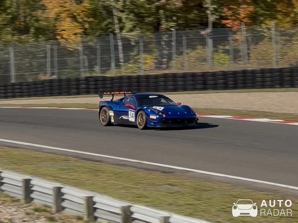 Ferrari 458 Italia GT3 spotted in Mont-Tremblant