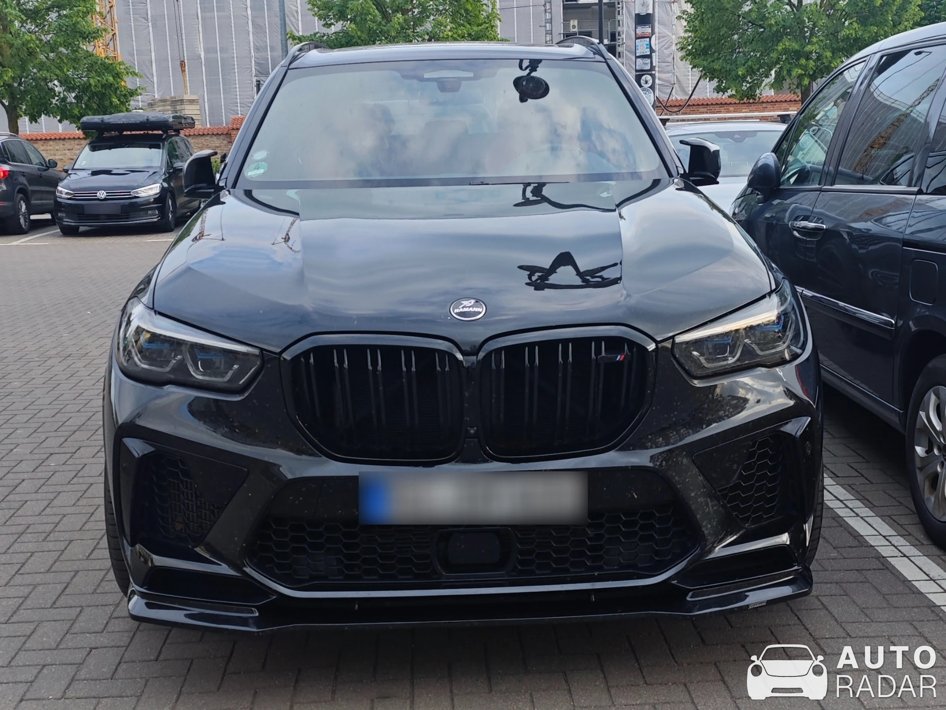 BMW Hamann X5 M F95 Competition spotted in Rostock