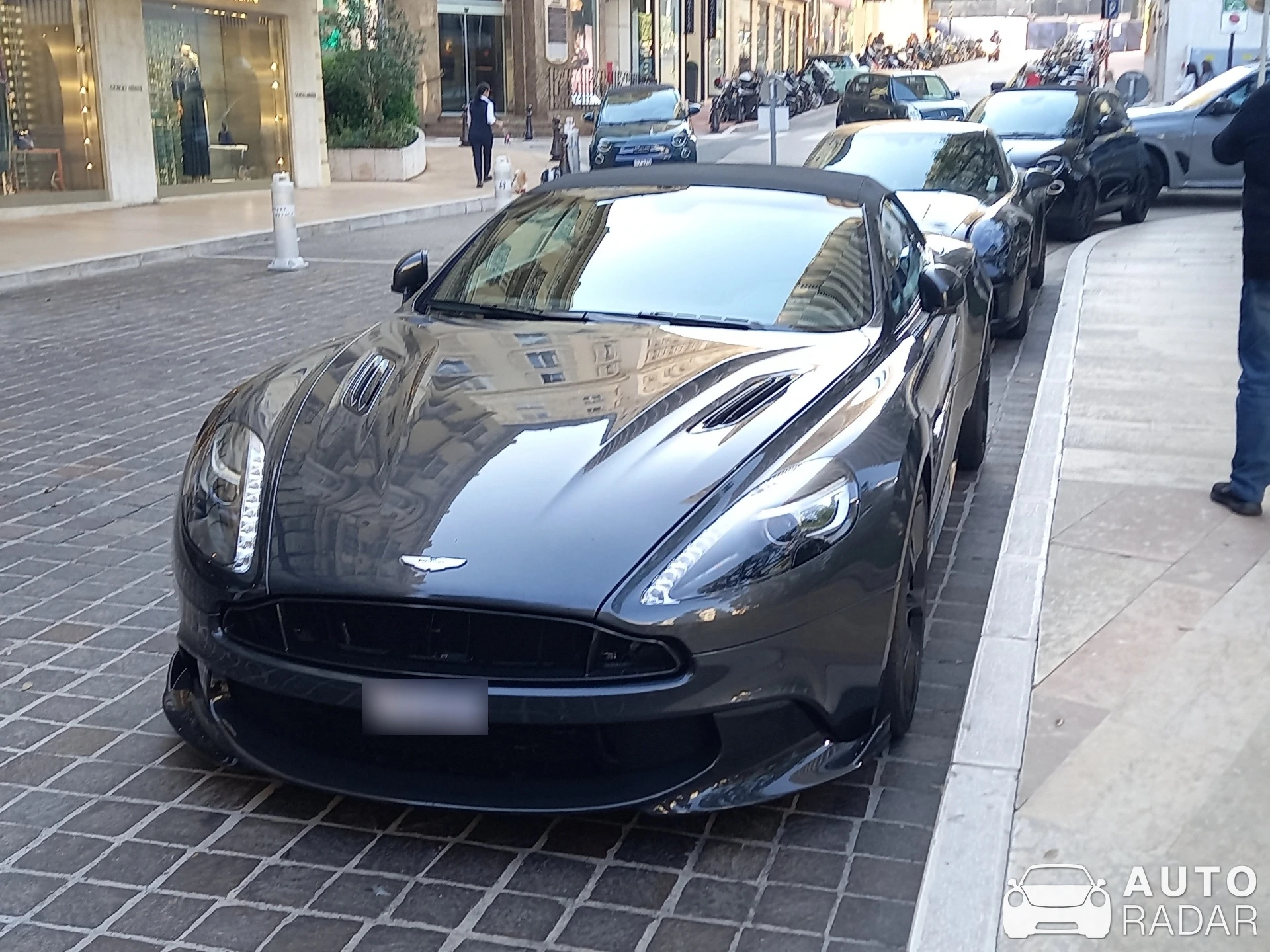 Aston Martin Vanquish S Volante 2017 spotted in Monaco