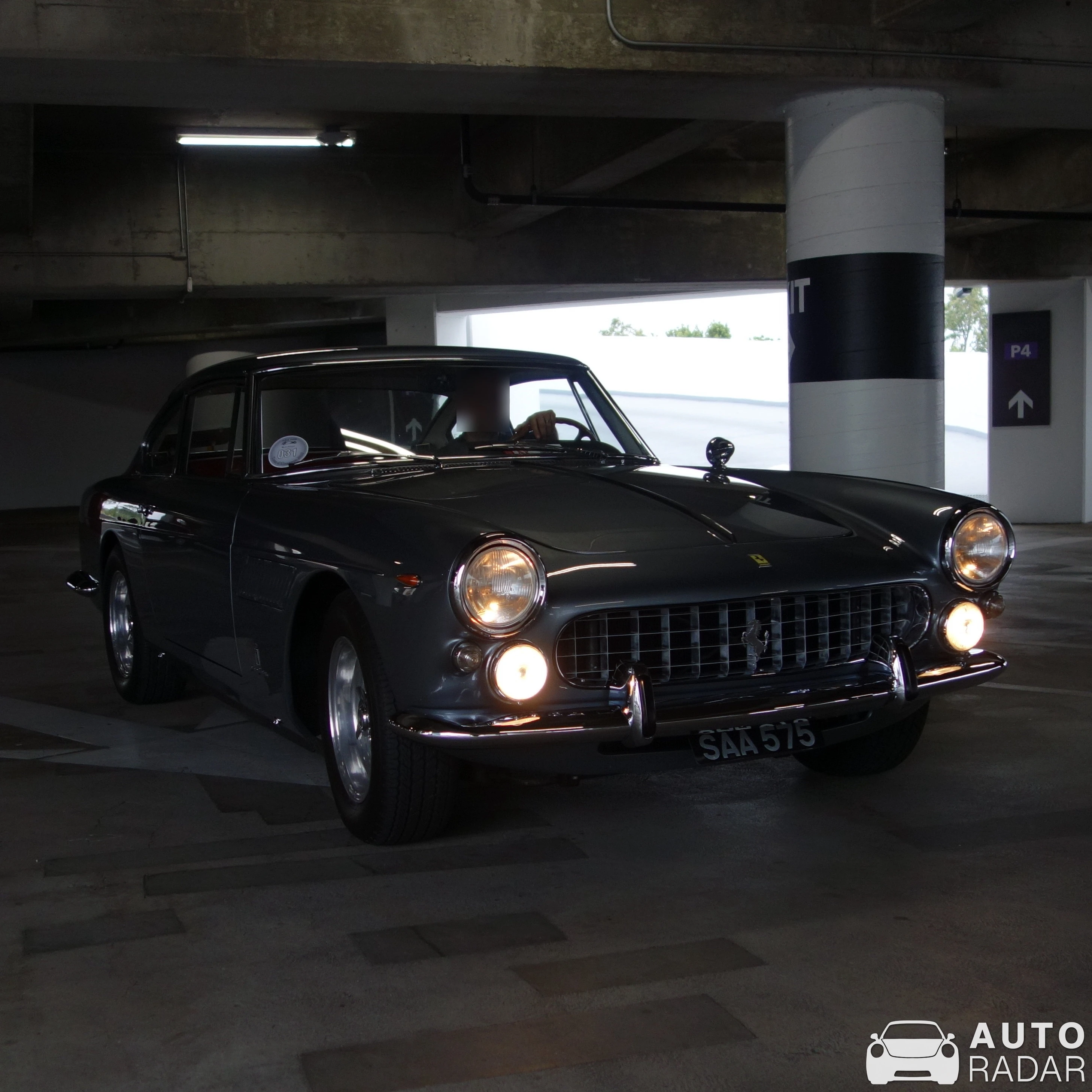 Ferrari 250 GTE spotted in Los Angeles