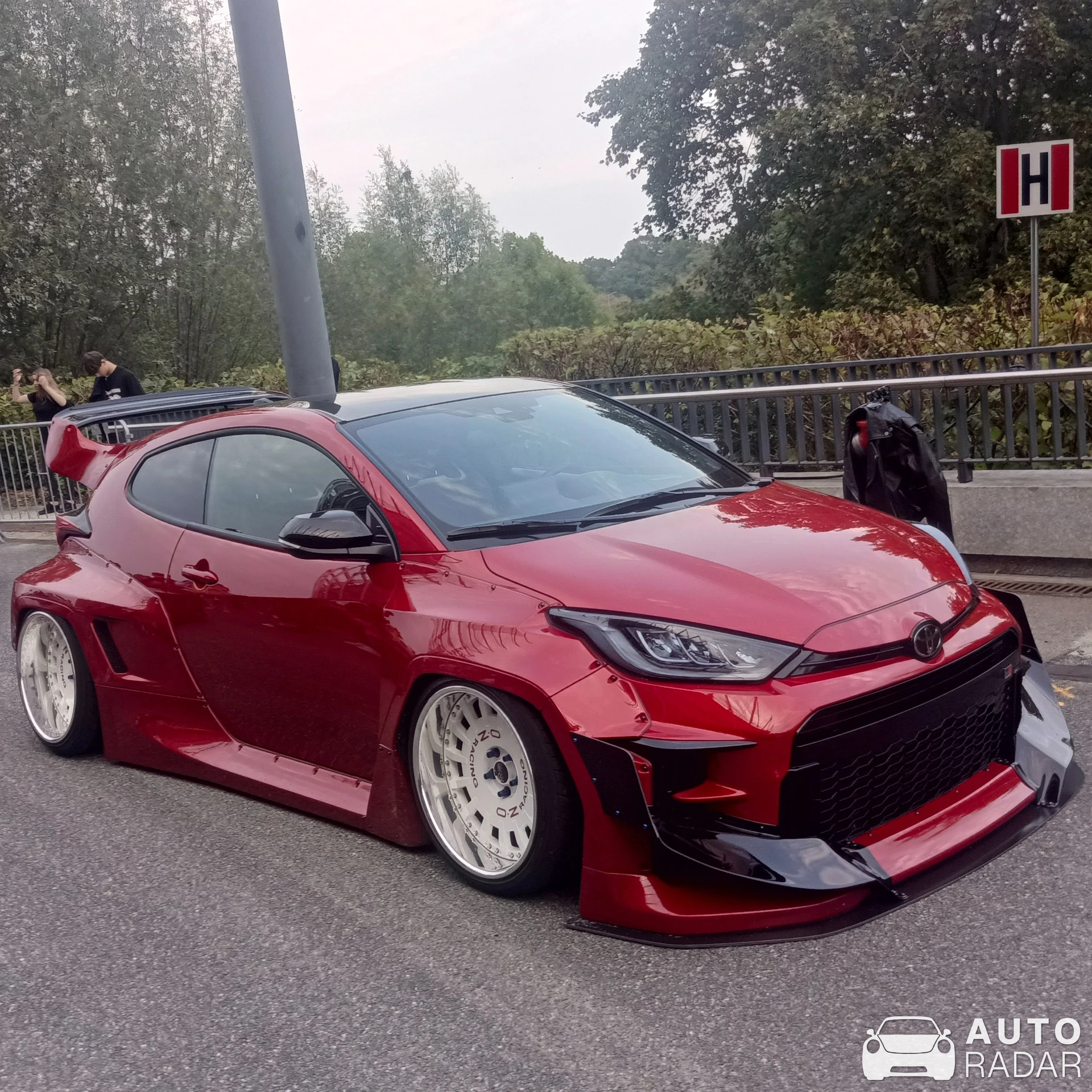 Toyota GR Yaris Rocket Bunny  spotted in Warszawa