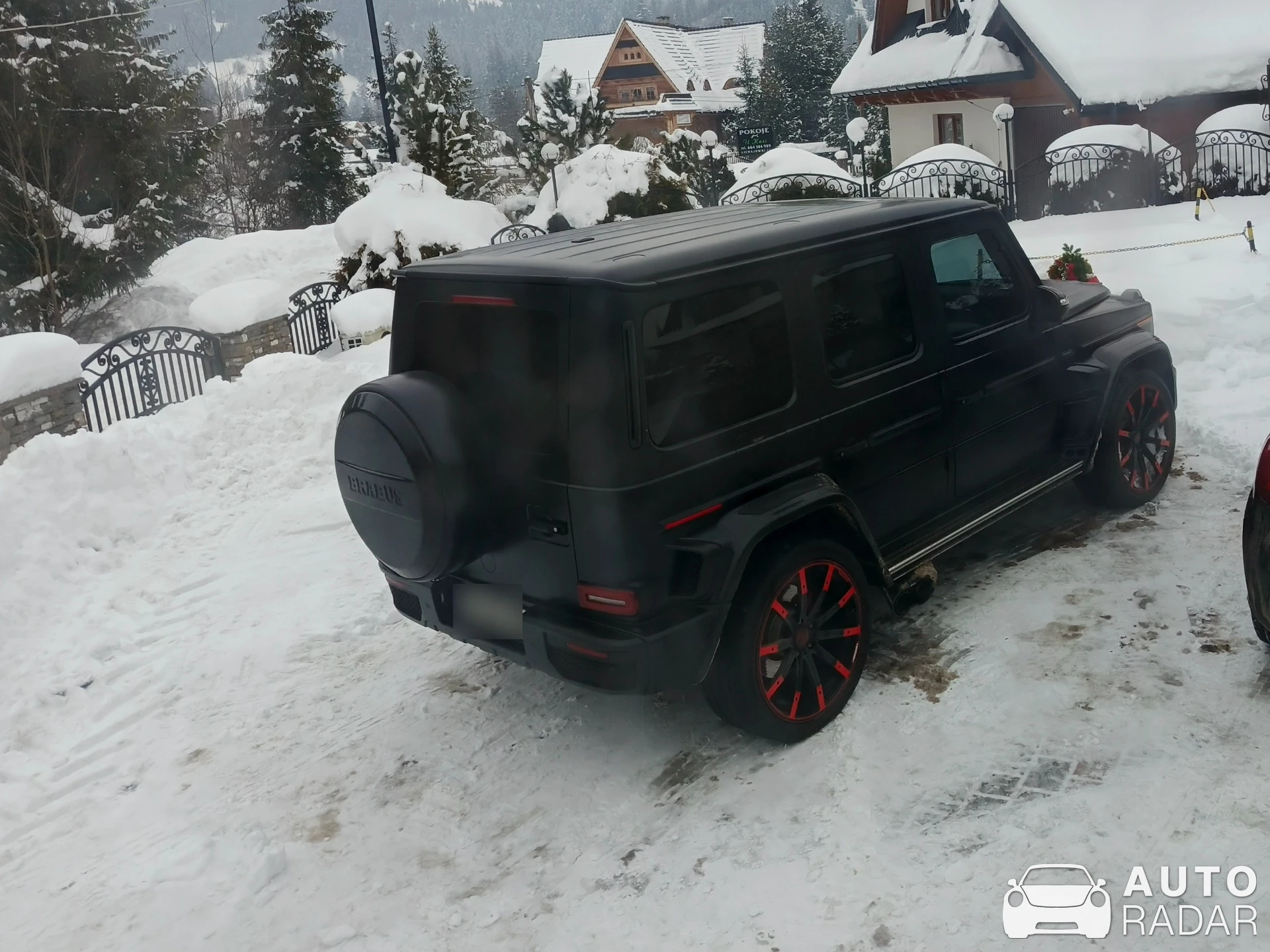 Mercedes-AMG Brabus G 63 W463 2018 spotted in Małe Ciche, Poland