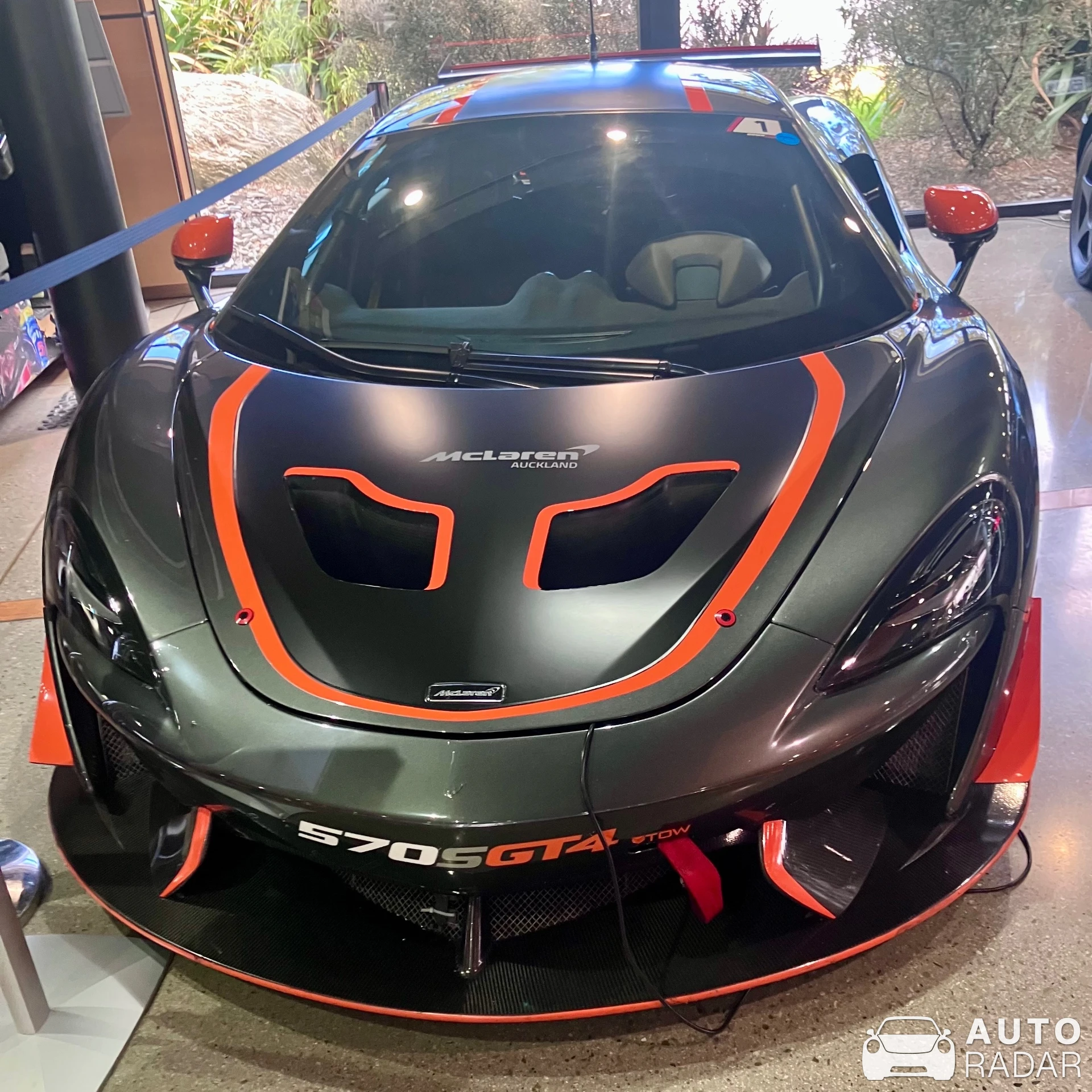McLaren 570S GT4 spotted in Cromwell, New Zealand