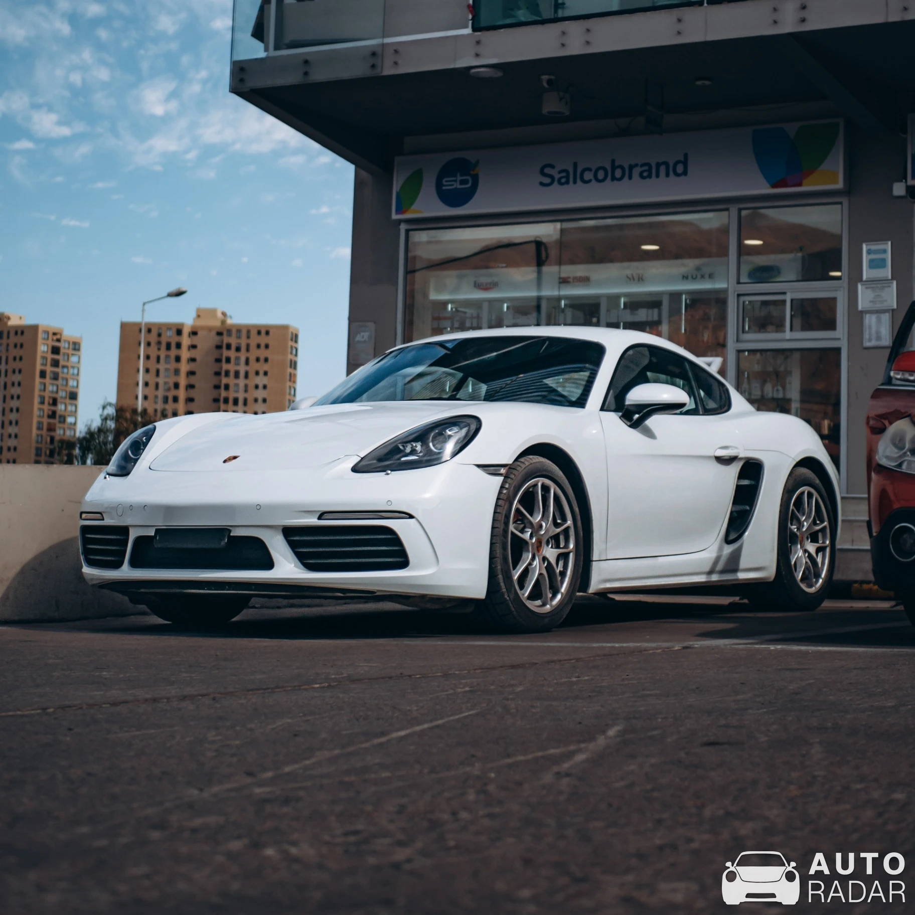 Porsche 718 spotted in Antofagasta