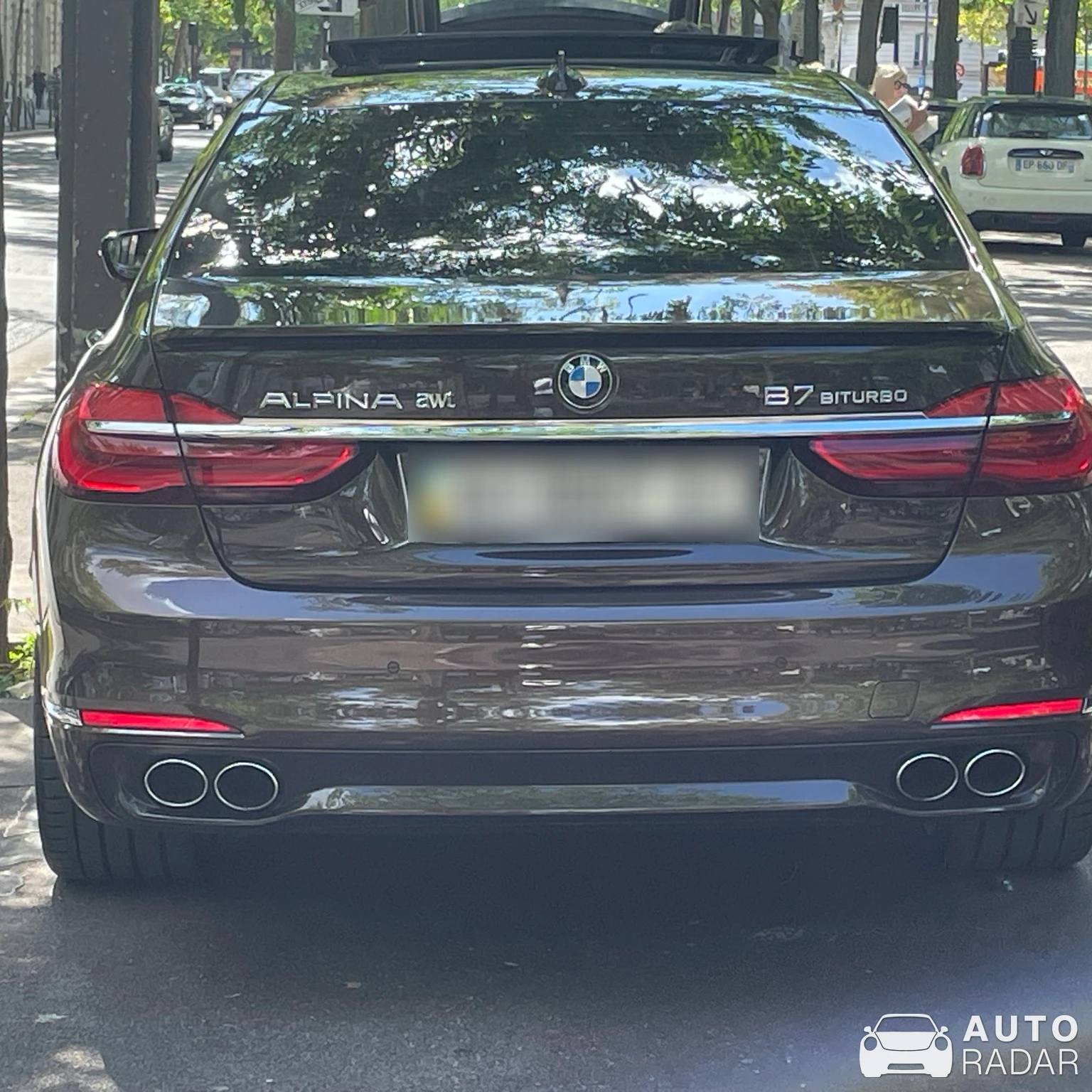 Alpina B7 BiTurbo 2012 spotted in Paris