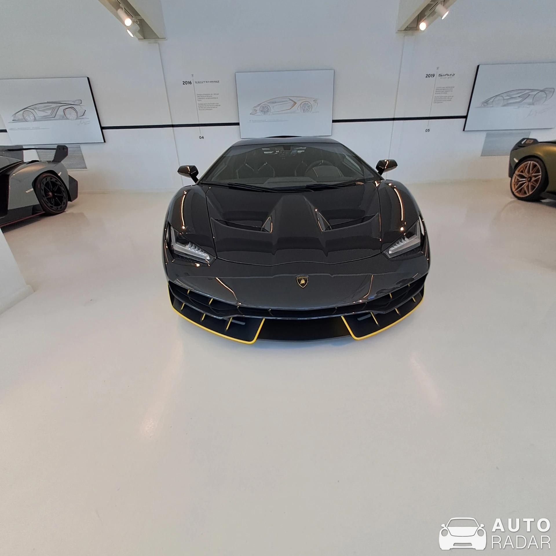 Lamborghini Centenario LP770-4 spotted in Sant'Agata Bolognese, Italy