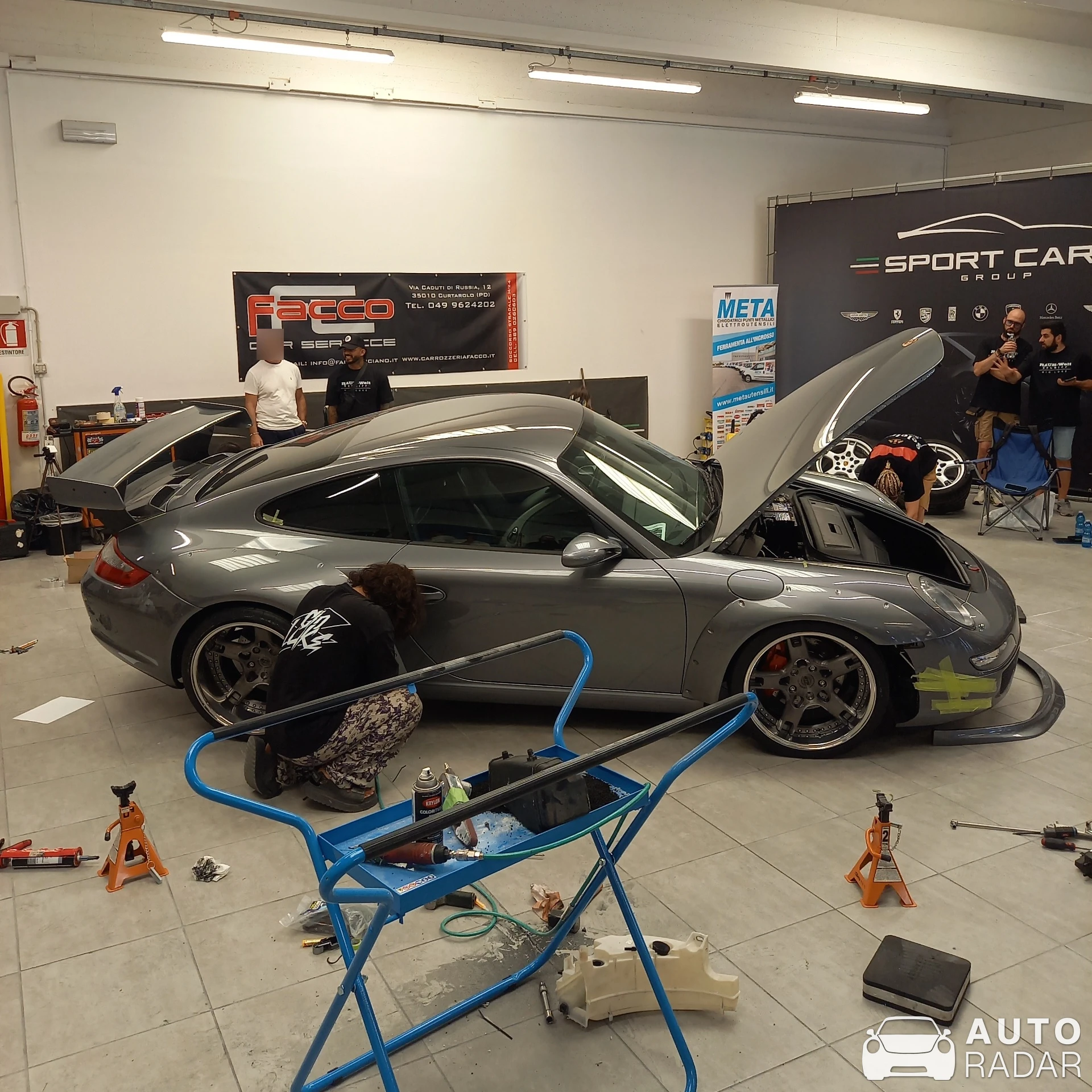 Porsche Rauh-Welt Begriff 997 spotted in Campo San Martino, Italy