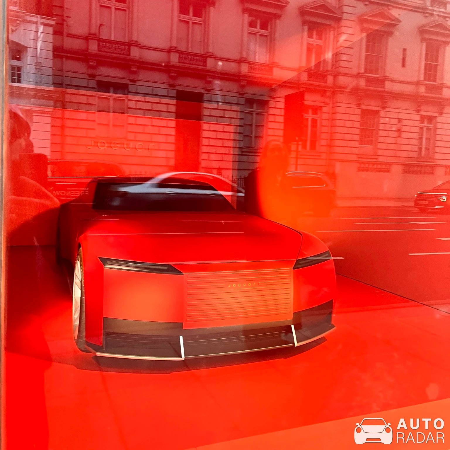 Jaguar Type 00 spotted in London