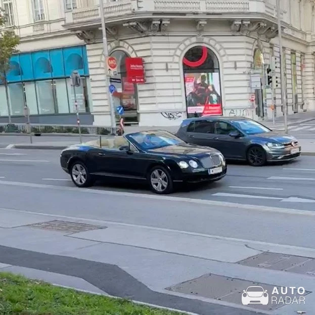 Bentley Continental Convertible spotted in Wien, Austria