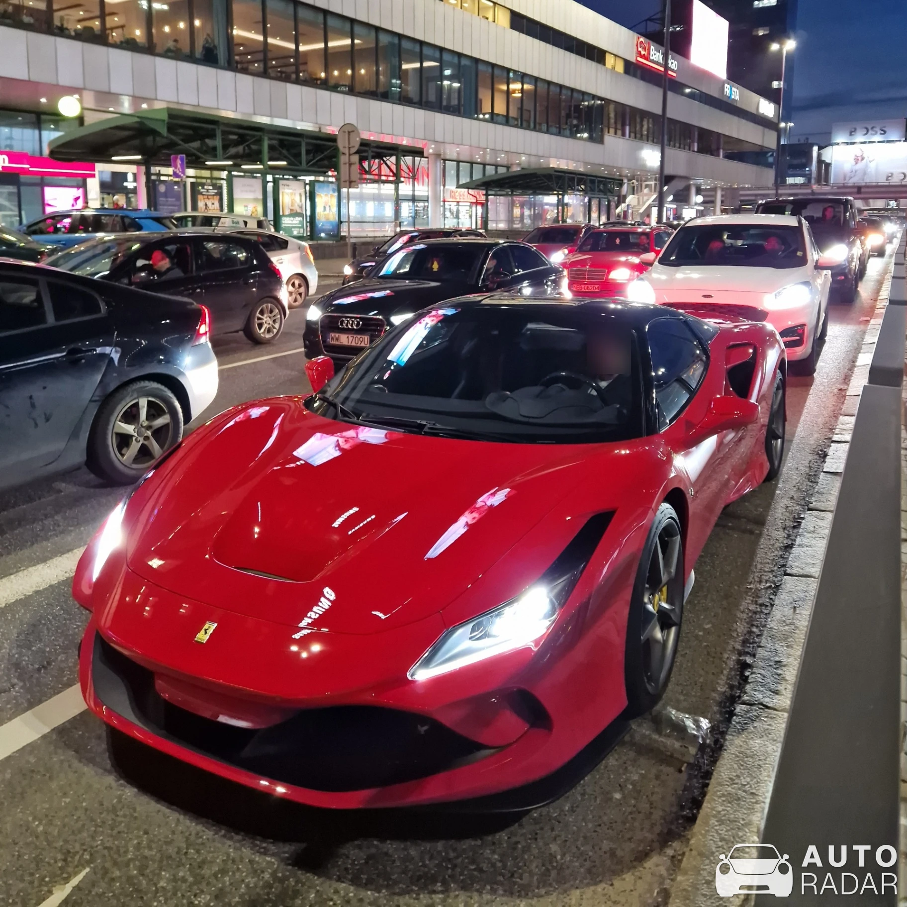Ferrari F8 Spider spotted in Warszawa, Poland