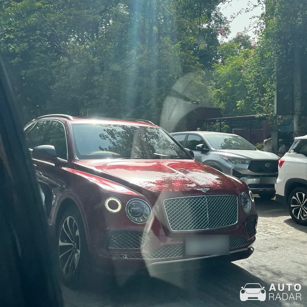 Bentley Bentayga spotted in Gurugram