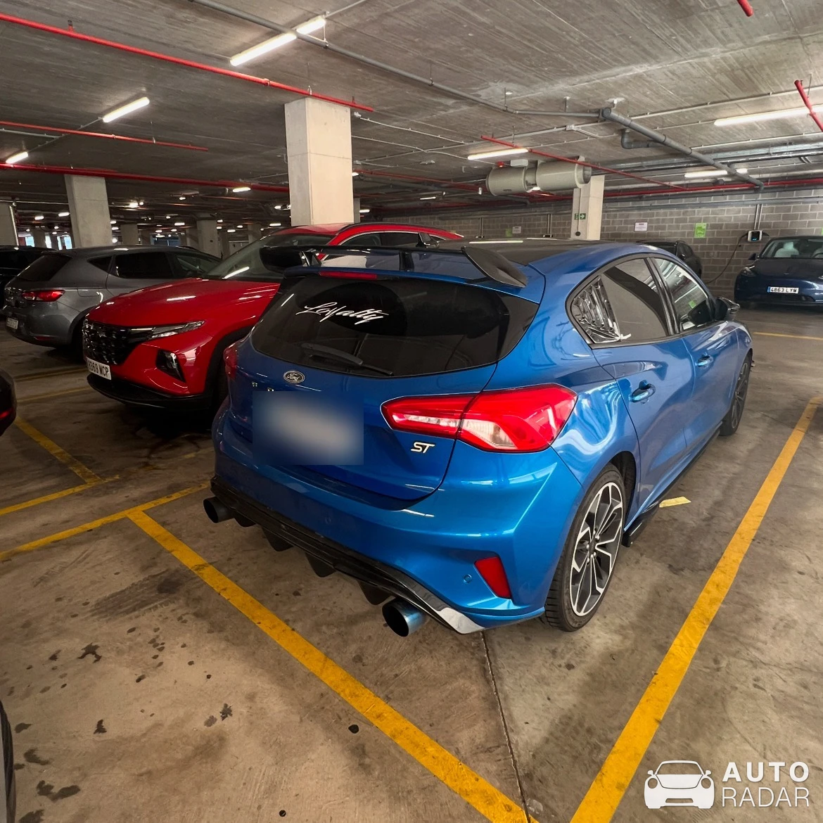 Ford Focus ST 2019 spotted