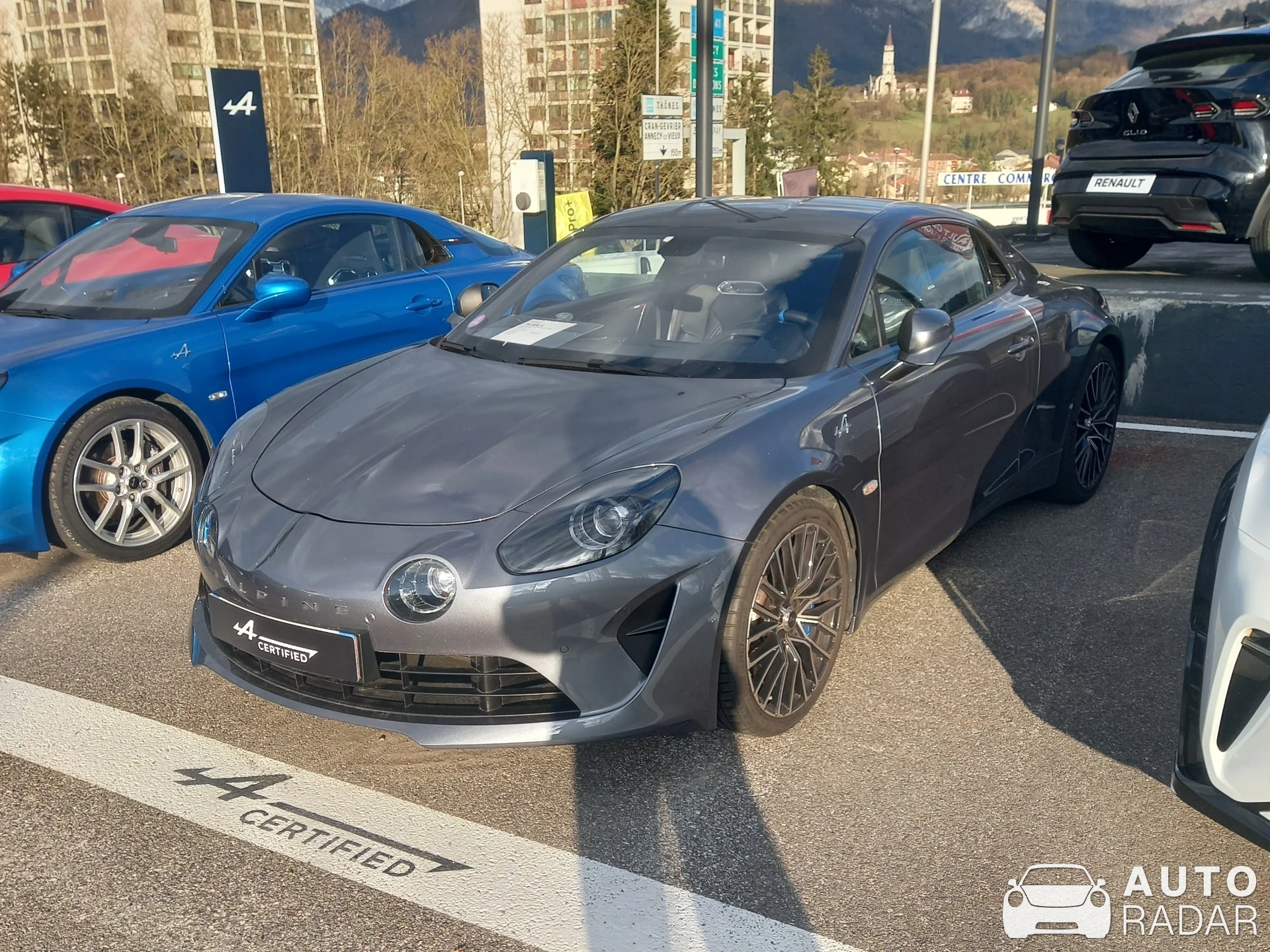 Alpine A110 GT spotted in Annecy