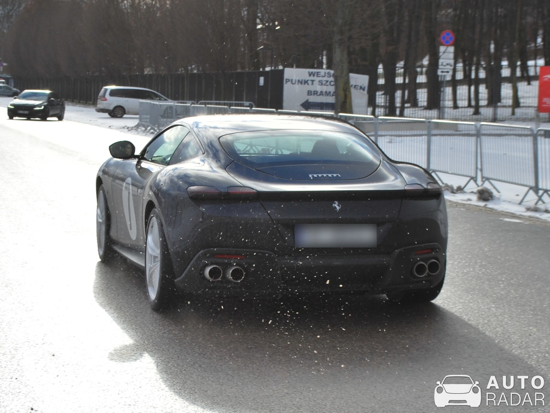Ferrari Roma Tailor Made spotted in Warszawa