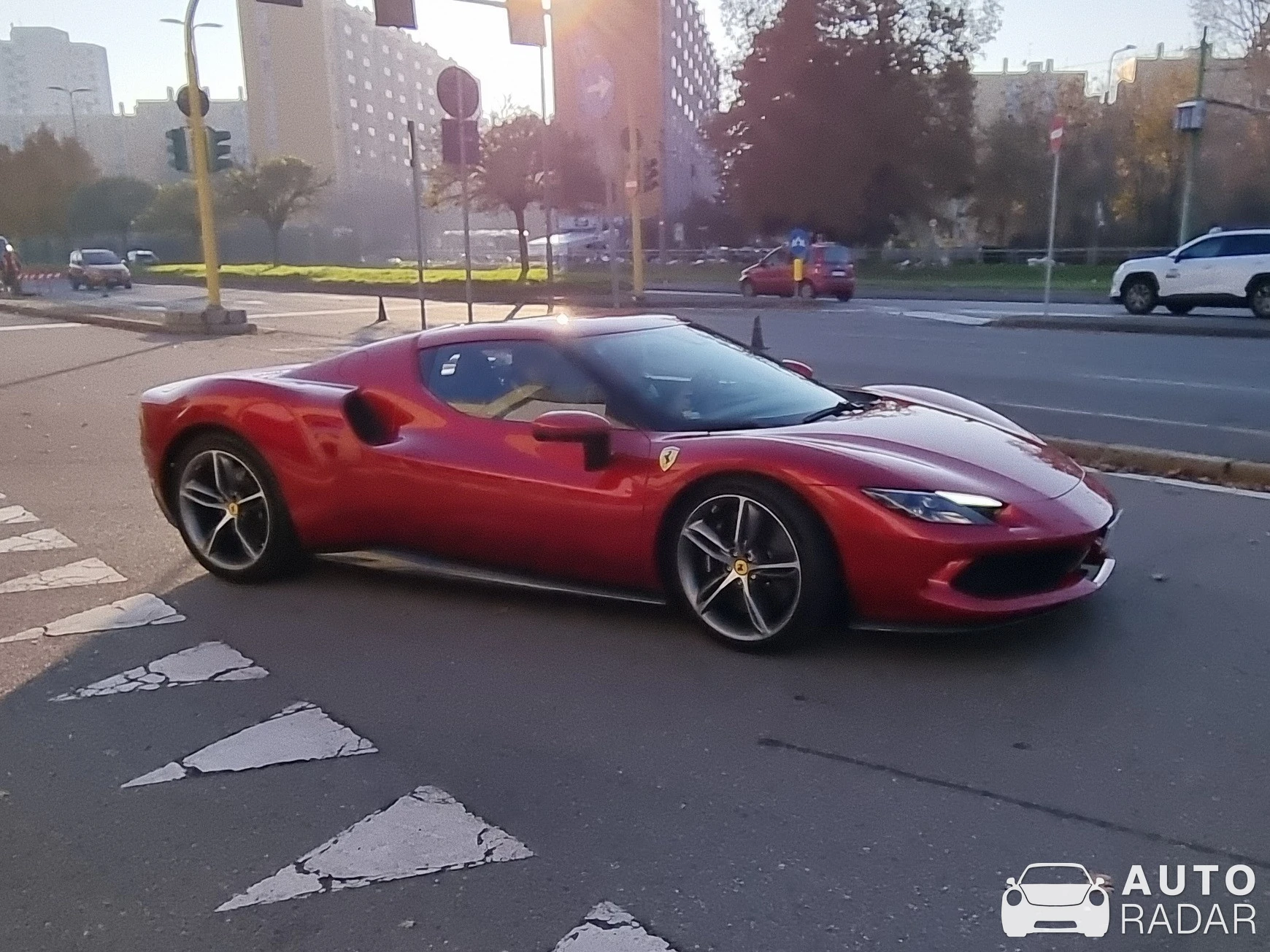 Ferrari 296 GTB spotted in Città metropolitana di Milano, Italia
