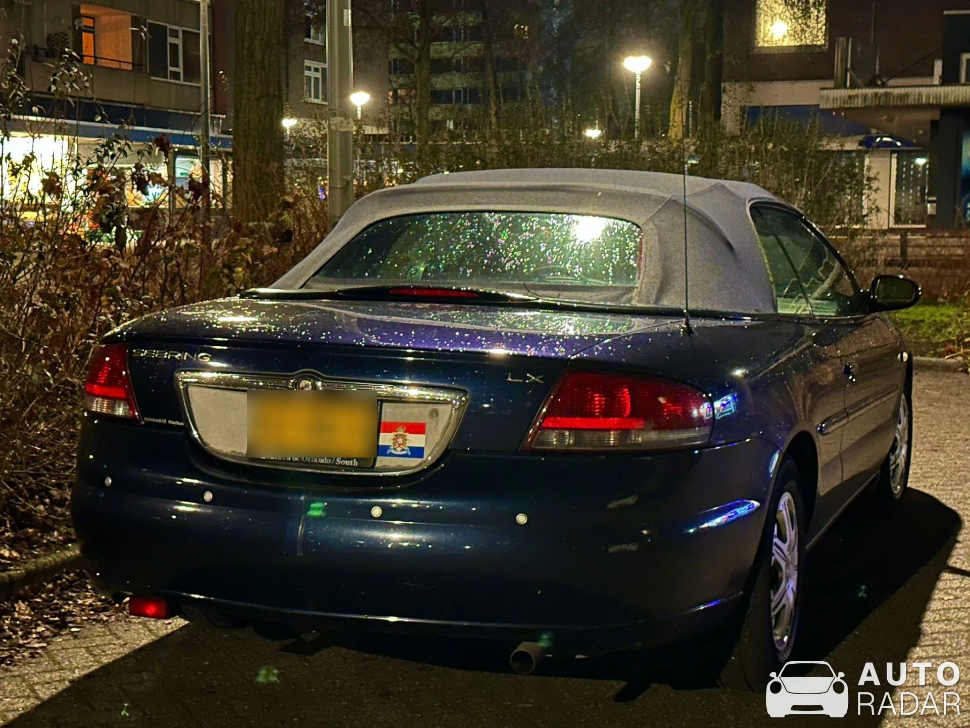 Chrysler Sebring Convertible 1997 spotted in Rotterdam