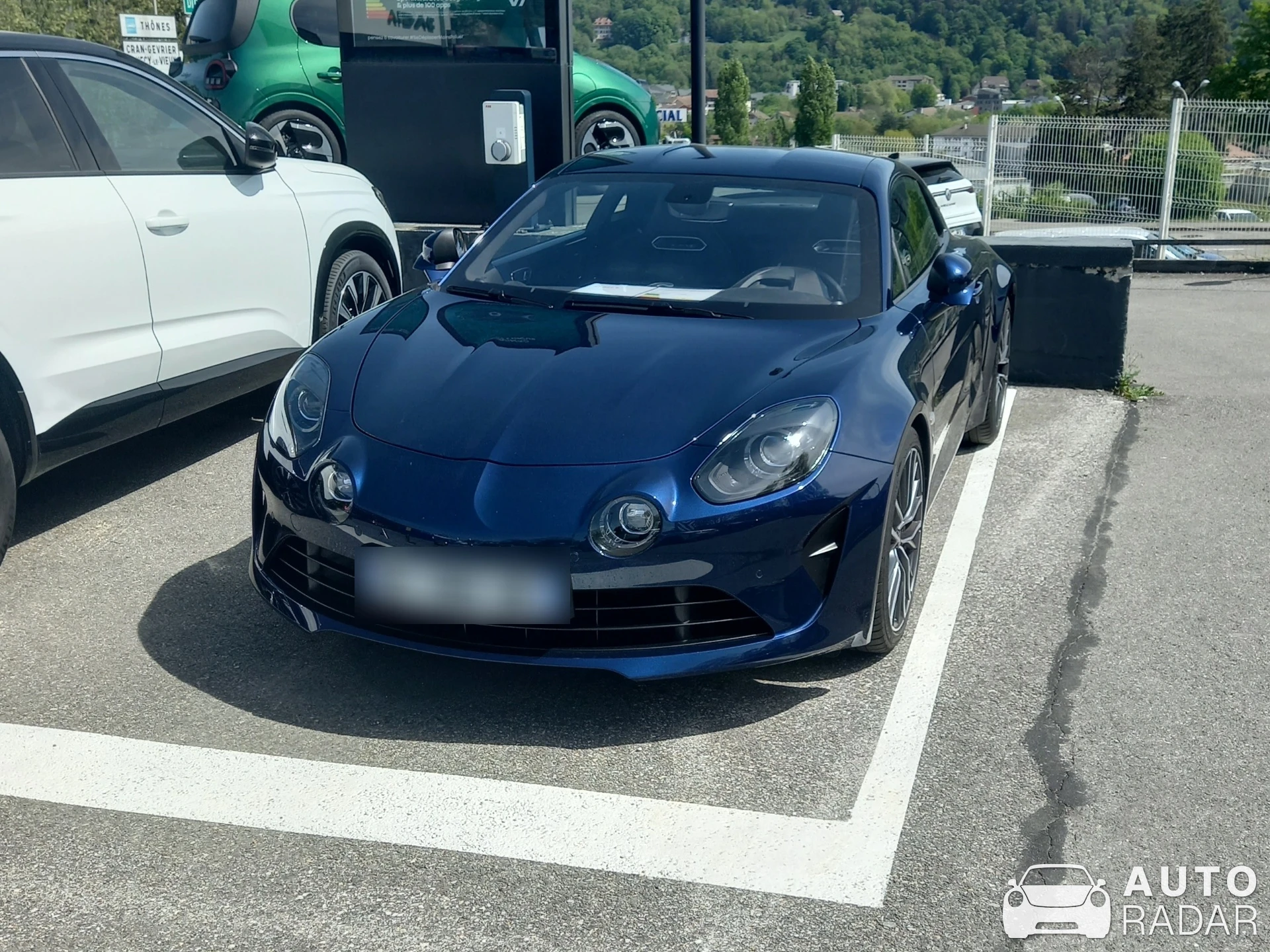Alpine A110 GTS spotted in Annecy