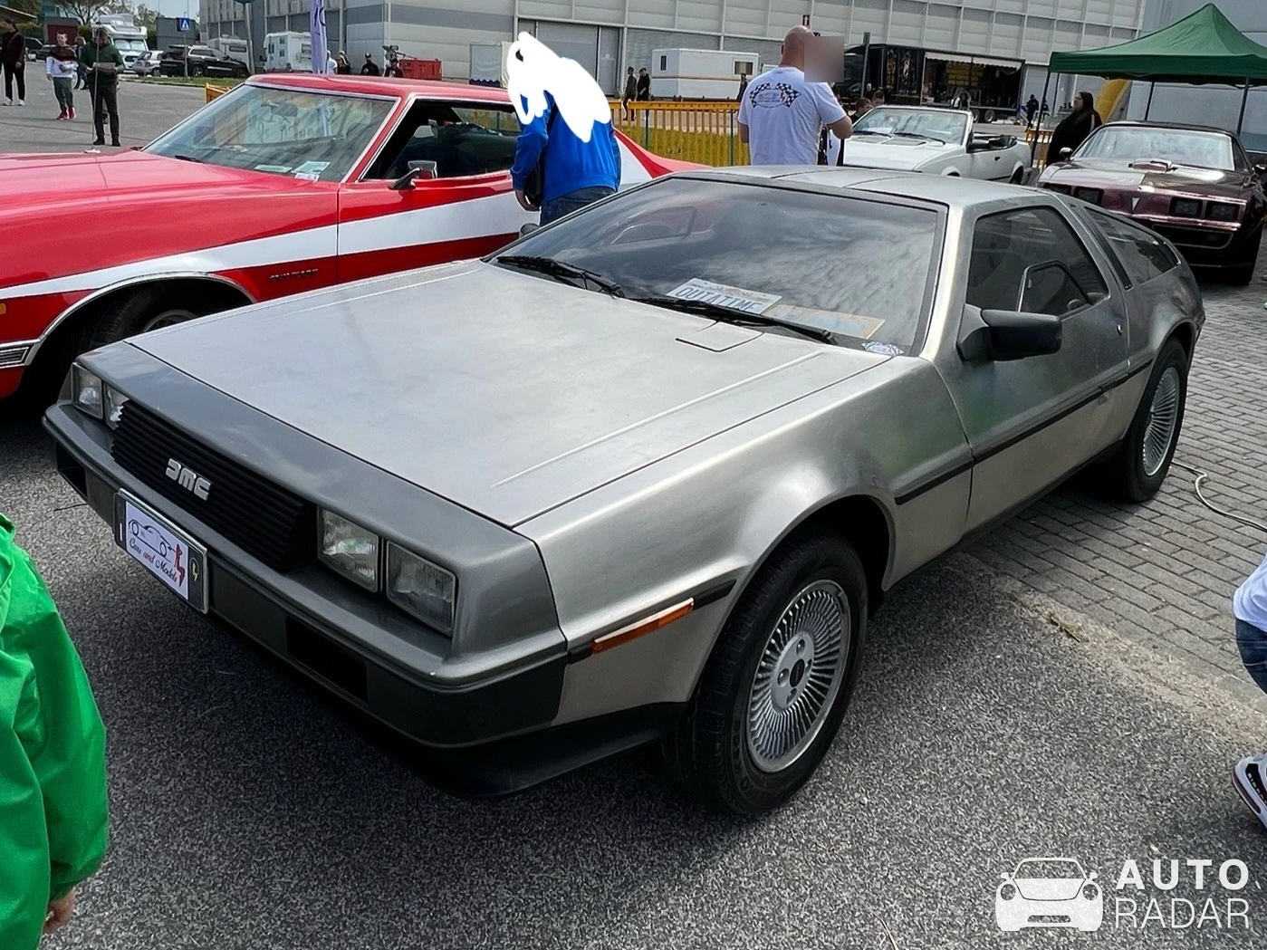 DeLorean DMC-12 spotted in Ponte Galeria, Italy