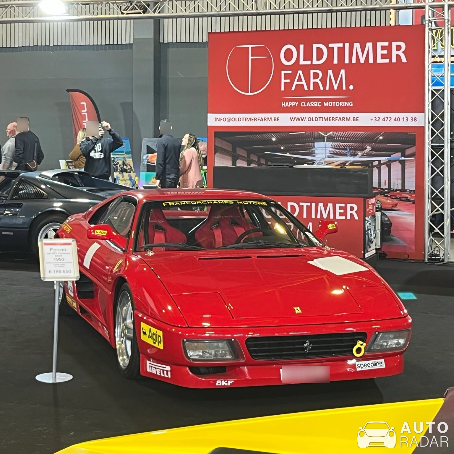Ferrari 348 Challenge spotted in Kortrijk