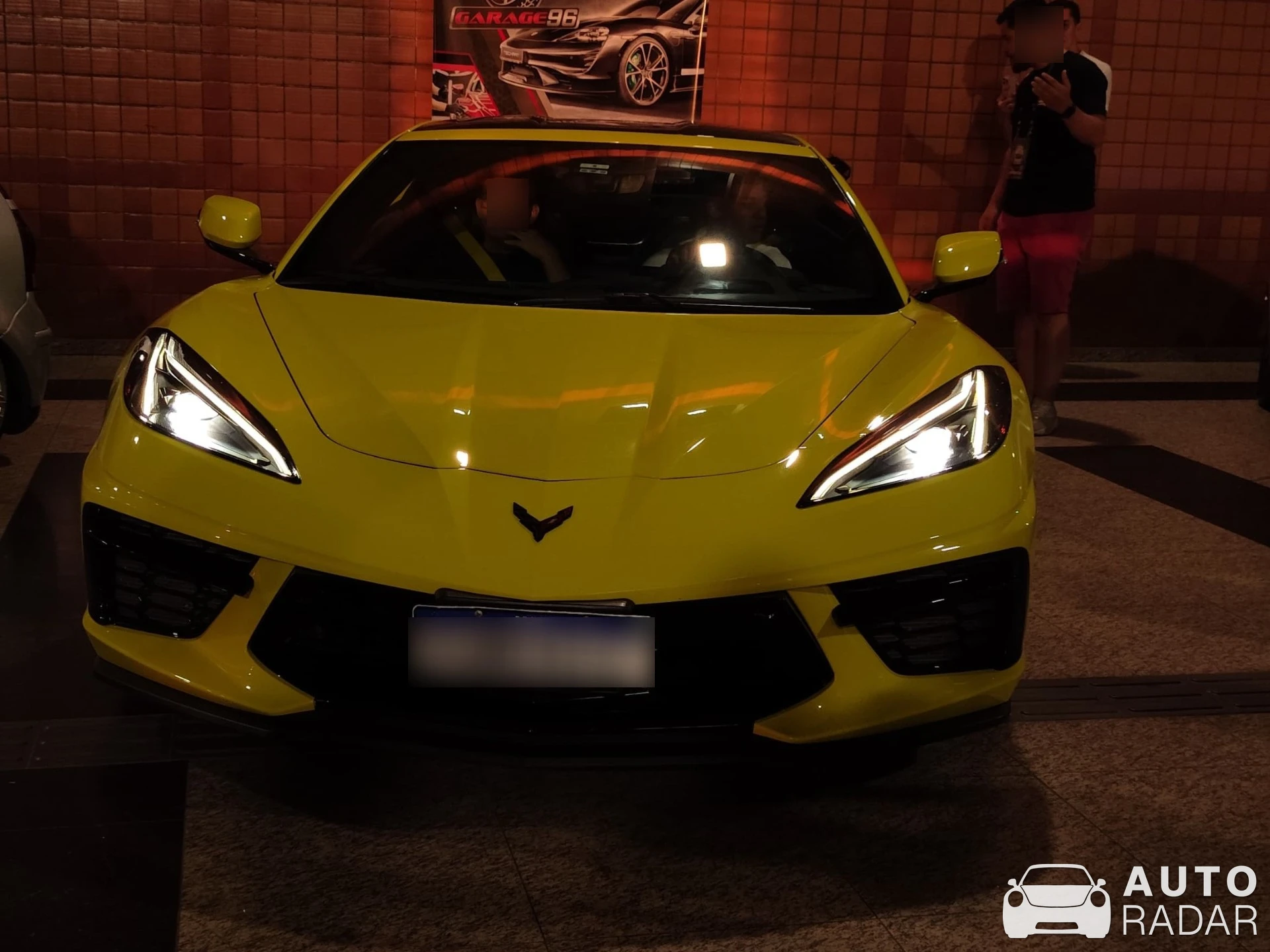 Chevrolet Corvette C8 Stingray spotted in Asa Sul, Brazil