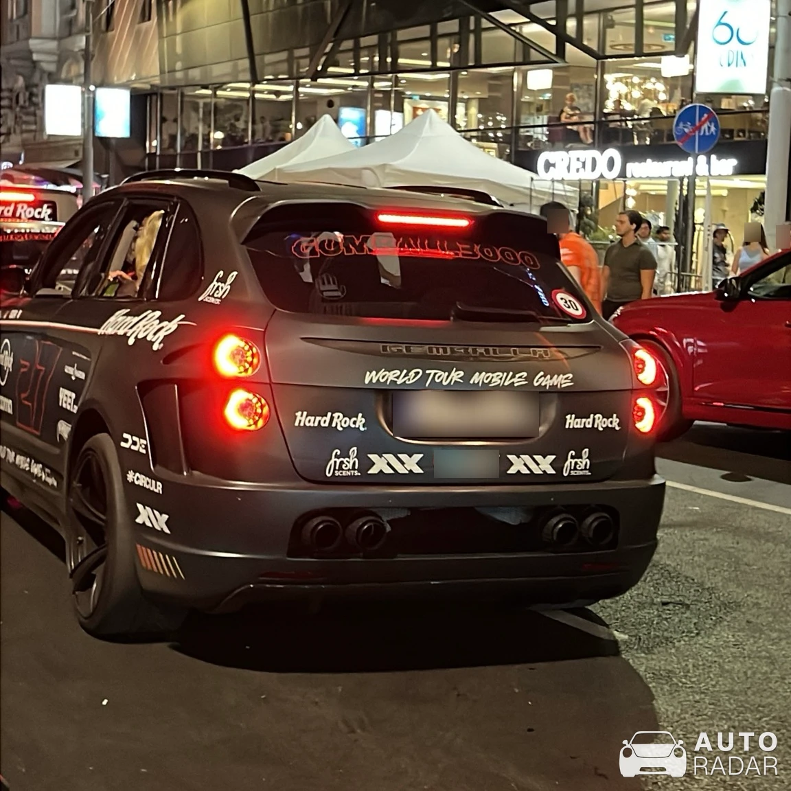 Gemballa Tornado spotted in Belgrade