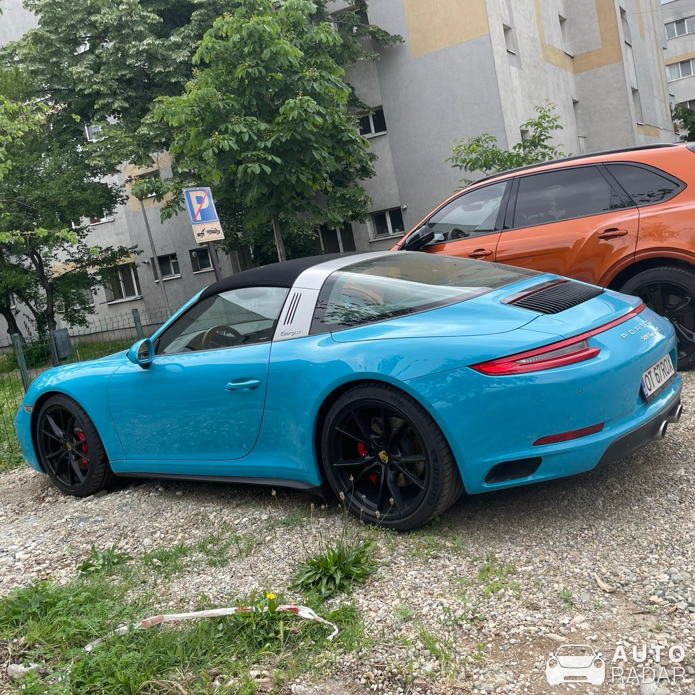 Porsche 991 Targa 4S MkII spotted in Slatina